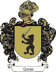 Escudo del apellido Goraz