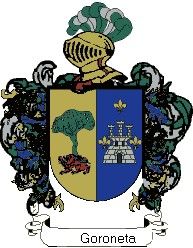 Escudo del apellido Goroneta