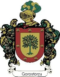 Escudo del apellido Gorostorzu