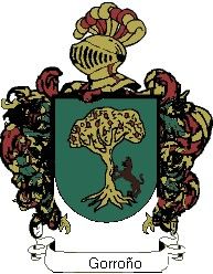 Escudo del apellido Gorroño