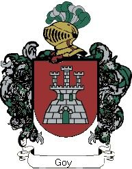 Escudo del apellido Goy