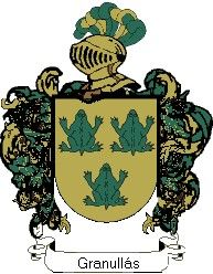 Escudo del apellido Granullás