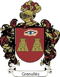 Escudo del apellido Granullés