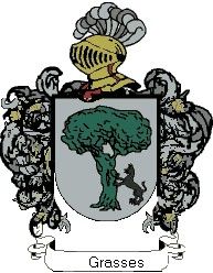 Escudo del apellido Grasses