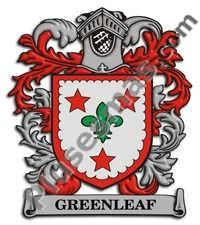 Escudo del apellido Greenleaf