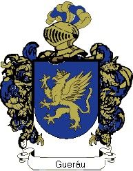 Escudo del apellido Gueráu