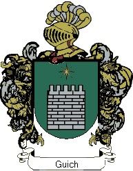 Escudo del apellido Guich