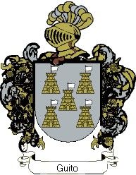 Escudo del apellido Guito