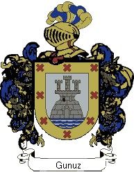 Escudo del apellido Gunuz