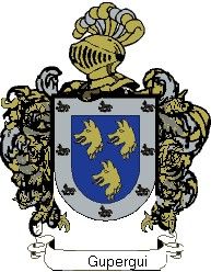 Escudo del apellido Gupergui