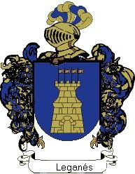 Escudo del apellido Leganés