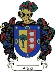 Escudo del apellido Arano