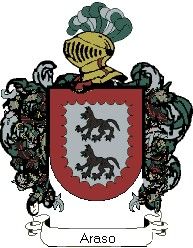 Escudo del apellido Araso