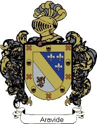 Escudo del apellido Aravide