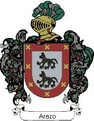 Escudo del apellido Arazo