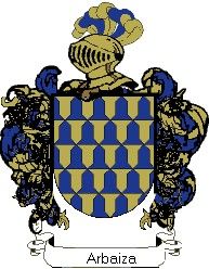 Escudo del apellido Arbaiza