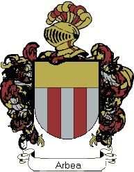 Escudo del apellido Arbea