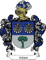 Escudo del apellido Arbee