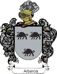 Escudo del apellido Arberoa