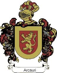 Escudo del apellido Arcauri