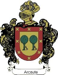 Escudo del apellido Arcaute