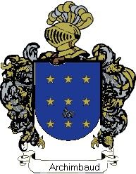 Escudo del apellido Archimbaud