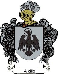 Escudo del apellido Arcillo