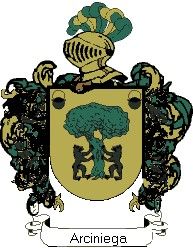 Escudo del apellido Arciniega