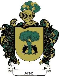 Escudo del apellido Area