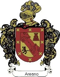 Escudo del apellido Areano