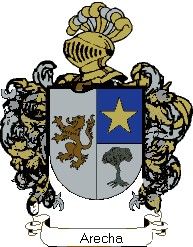 Escudo del apellido Arecha