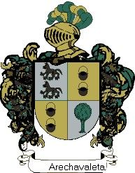 Escudo del apellido Arechavaleta