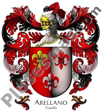 Escudo del apellido Arellano