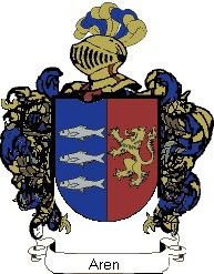 Escudo del apellido Aren