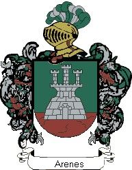 Escudo del apellido Arenes