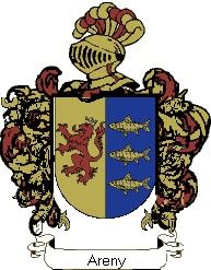 Escudo del apellido Areny