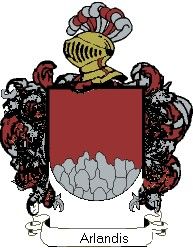 Escudo del apellido Arlandis