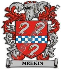 Escudo del apellido Meekin