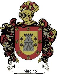 Escudo del apellido Megino