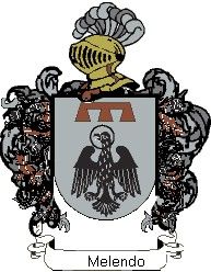 Escudo del apellido Melendo