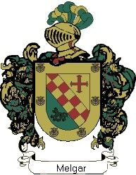 Escudo del apellido Melgar