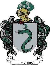 Escudo del apellido Mellinas