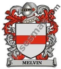 Escudo del apellido Melvin