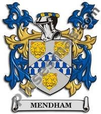 Escudo del apellido Mendham