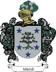 Escudo del apellido Mendi