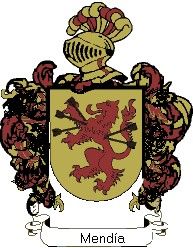 Escudo del apellido Mendía