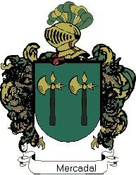 Escudo del apellido Mercadal