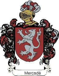 Escudo del apellido Mercadé