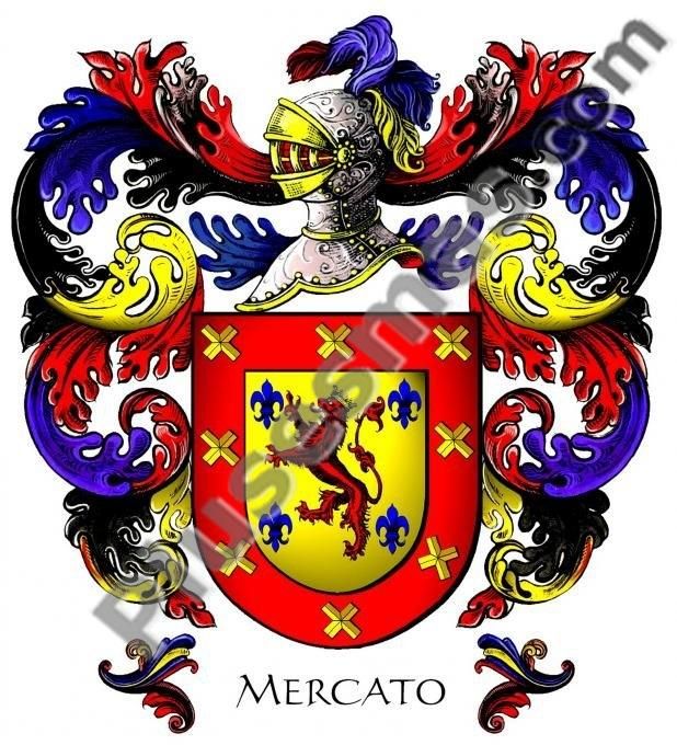 Escudo del apellido Mercato