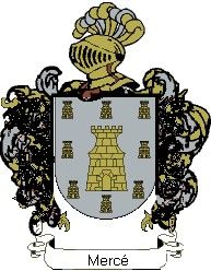 Escudo del apellido Mercé